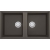 Zlewozmywak Elleci BEST 450 PODWIESZANY K93 DROVE GREY KERATEK LKB45093BSO